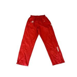Nike Team Alabama Crimson Tide Mens Track Pants Wind Pants Nike Fit Storm Medium